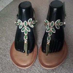 G.C. Eliana Green Sandals S (9)